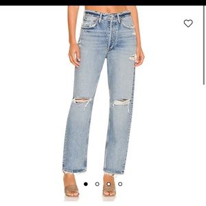 Agolde 90’s Mid Rise Loose in Isolate